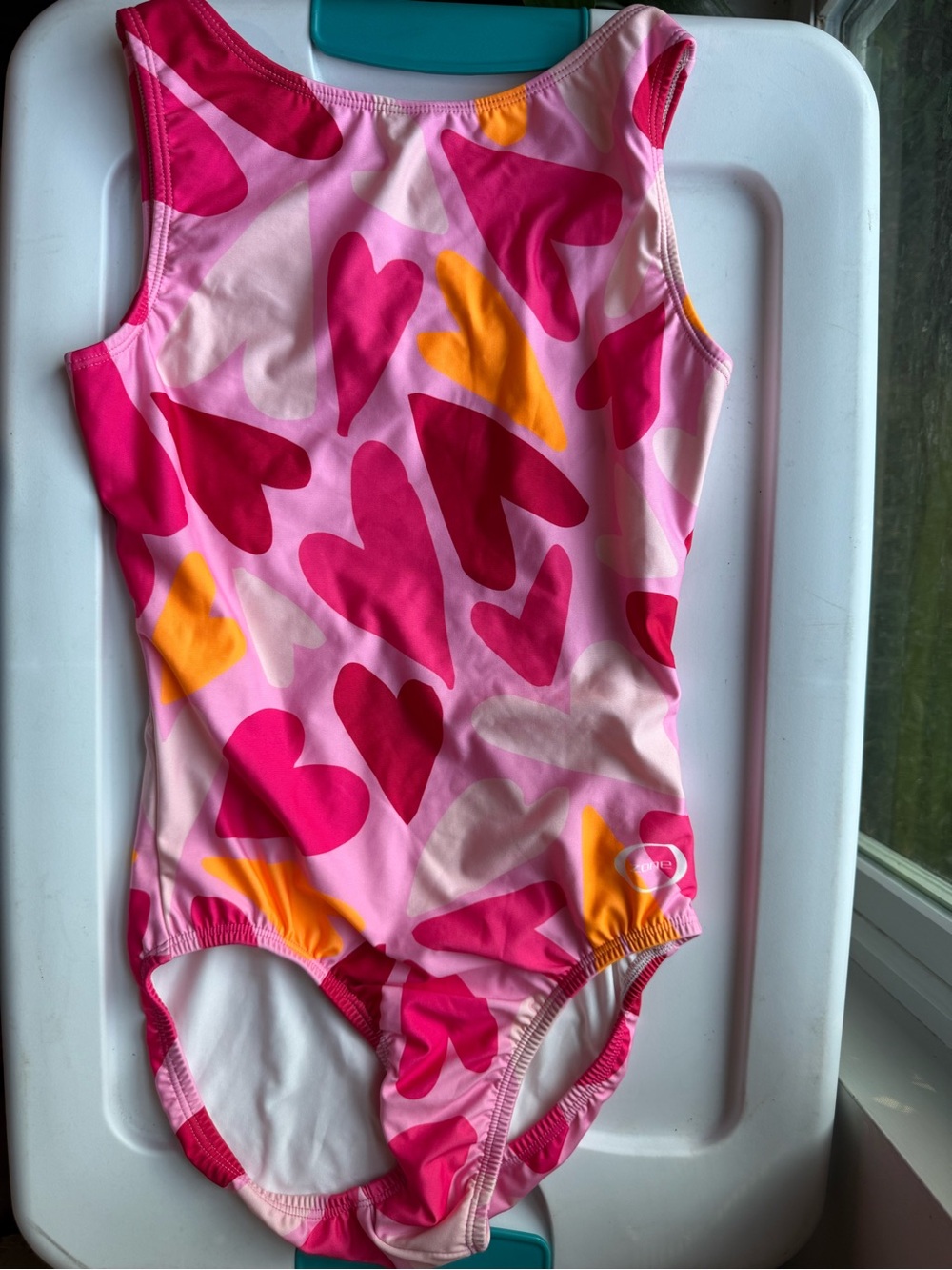 Adult small Ozone Heart leotard